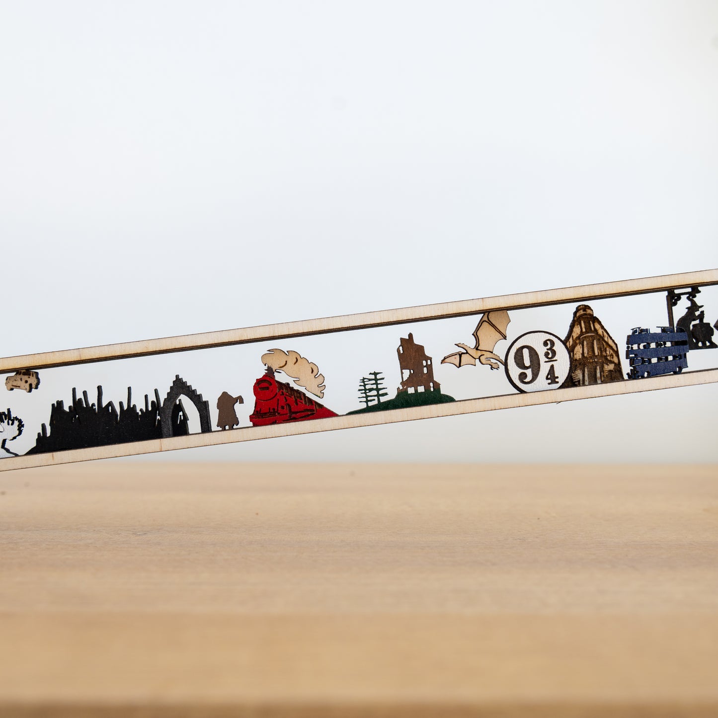 Wizard Sword Display | Handcrafted Laser-cut Decor Inspired by Gryffindor