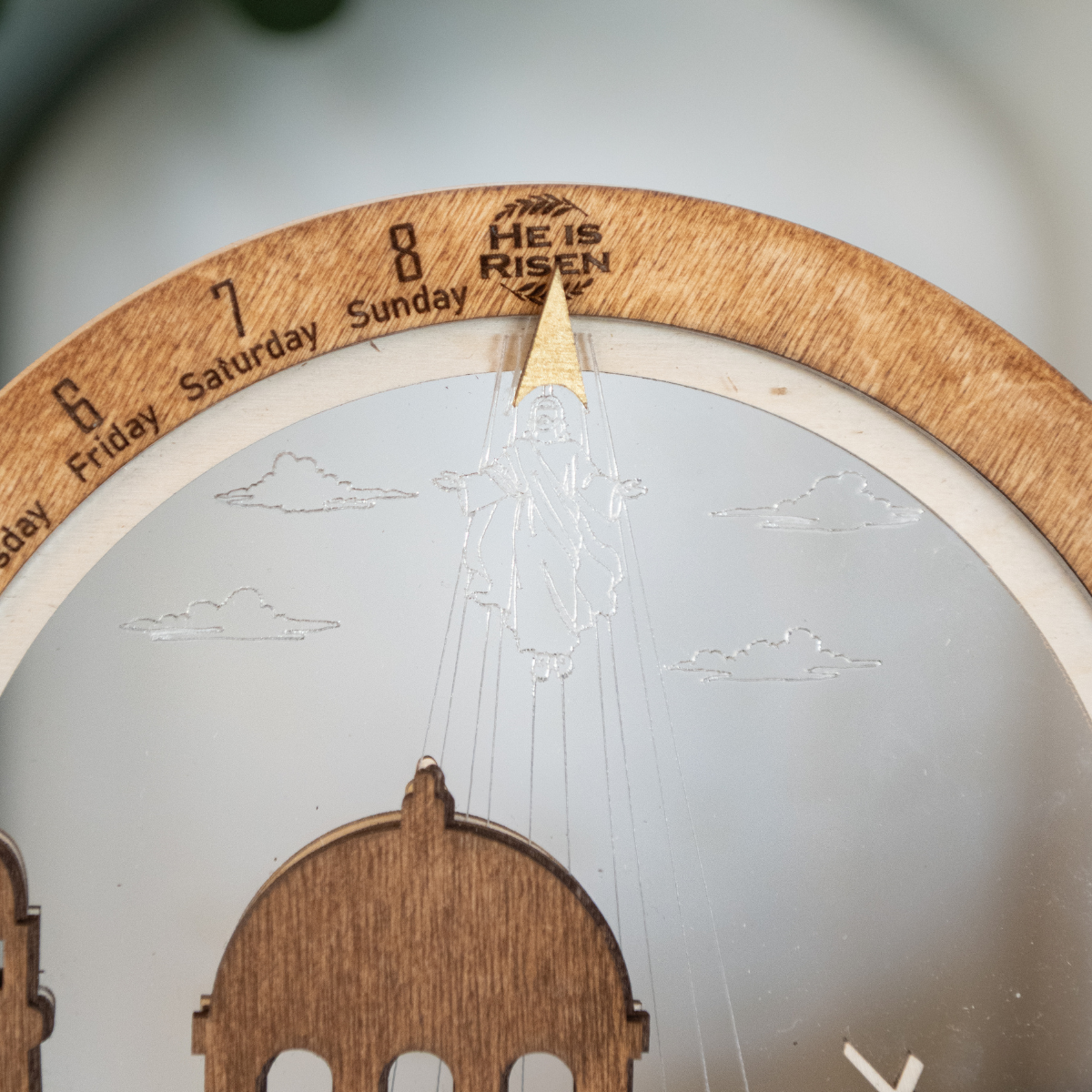 Easter Creche Countdown - Light-Up + Music Display