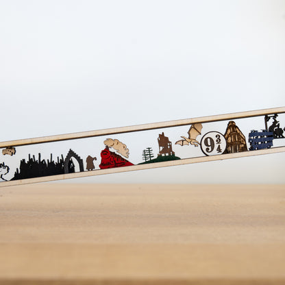 Wizard Sword Display | Handcrafted Laser-cut Decor Inspired by Gryffindor