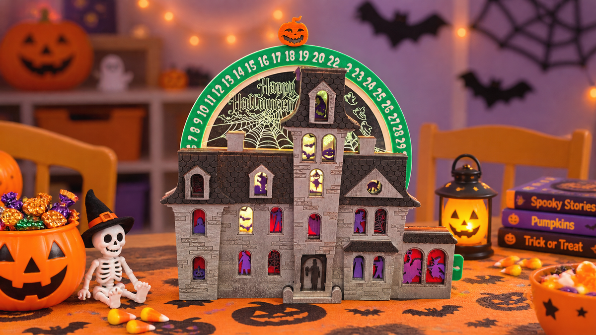 Halloween Countdown | Light-Up + Music Display