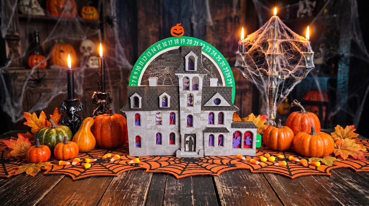 Halloween Countdown | Light-Up + Music Display