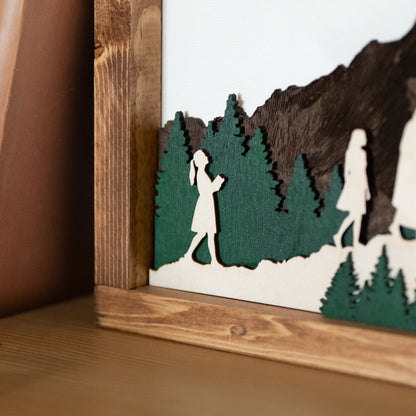 2026 Young Women Theme Wall Décor - Tiny 3D Temples