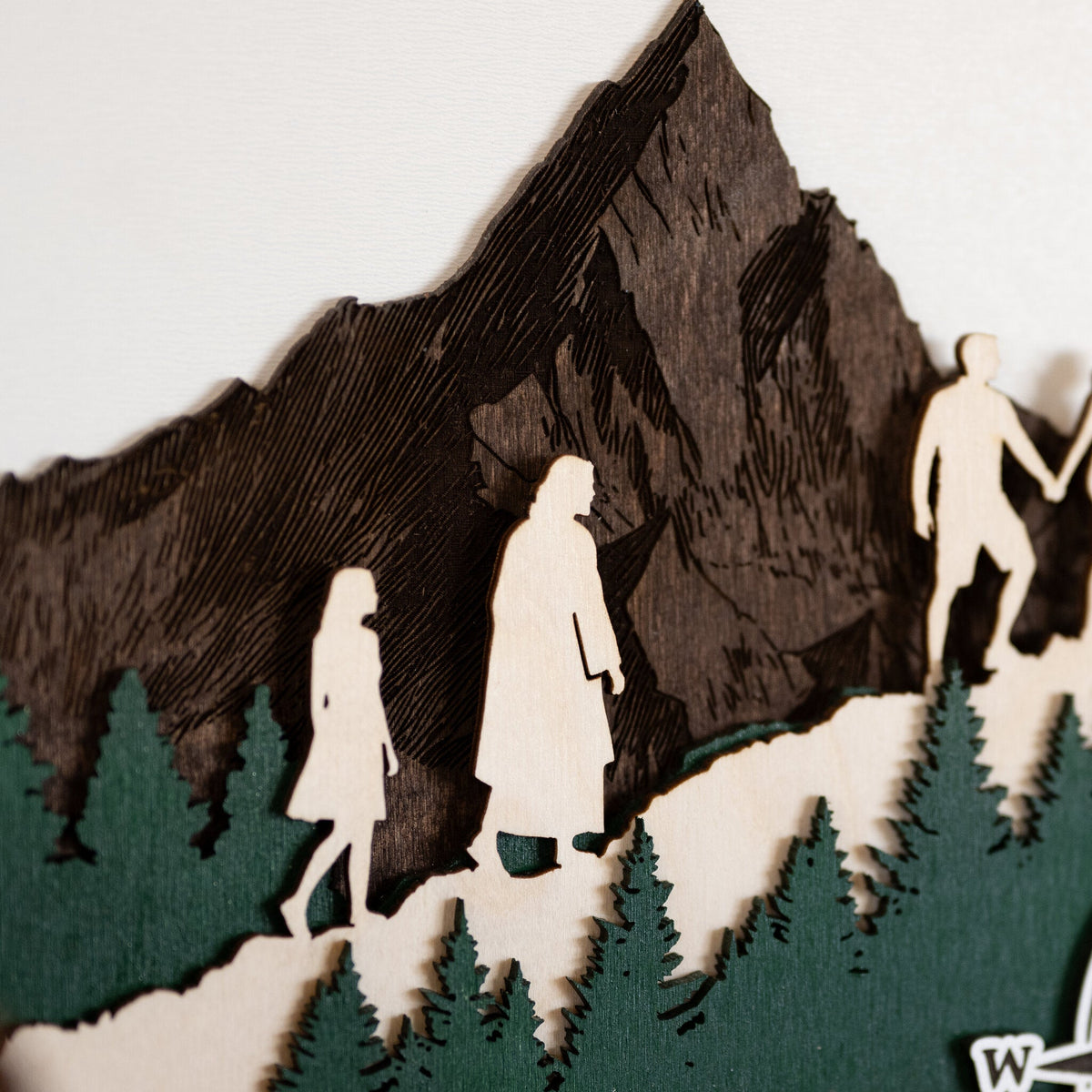 2026 Young Women Theme Wall Décor - Tiny 3D Temples